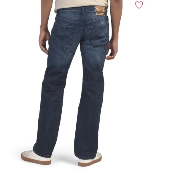 NEW DIESEL Larkee Straight Jeans IN dark blue for men 925 6t3 - Picture 3 of 3